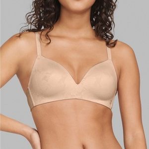 Tommy John Second Skin Comfort Lace Lightly Lined Wireless Bra